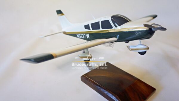 Model of Piper PA-23 Aztec Aircraft Model